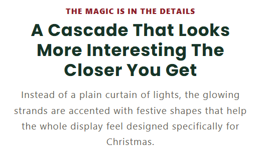 🔥Hot Sale 40% OFF🎄 Christmas Bell Cascade Solar Yard Light✨